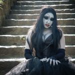 Alternative makeup and styling guide showing dramatic dark eye makeup and goth aesthetic for beginners learning alt fashion techniques